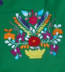 画像3: ✡子供用　メキシコ刺繍ワンピース✡着丈69cm