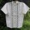 画像1: メキシコ　メンズ　スタンドカラー　刺繍　ブラウス　ホワイト　シャツ (1)