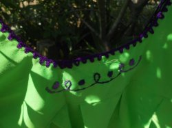 画像5: ✡子供用　メキシコ刺繍ワンピース✡着丈47cm