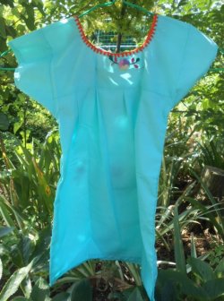 画像4: ✡子供用　メキシコ刺繍ワンピース✡着丈46cm