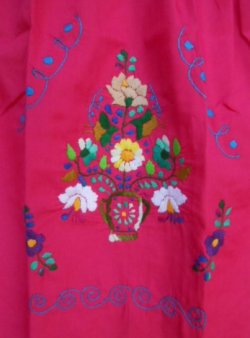 画像3: ✡子供用　メキシコ刺繍ワンピース✡着丈57cm