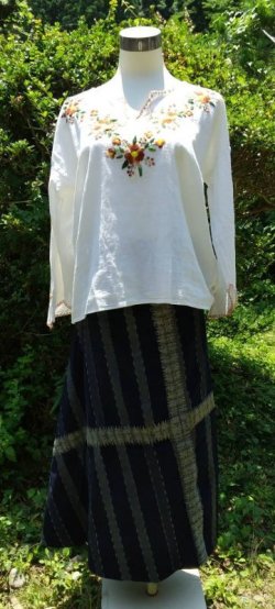 画像2: グアテマラ　コルテスカート　巻きスカート　2