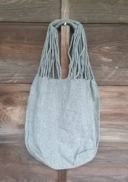 画像2: ＊メキシコ・チャムラ村刺繍　ウール バッグ＊