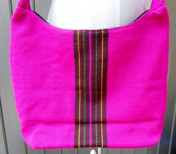 画像3: SALE!!10%OFF☆グアテマラ・ショルダーバック☆ピンク (3)