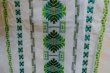 画像3: グアテマラ　メンズ刺繍クルタ　生成り地/緑刺繍 (3)