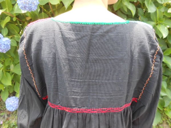 画像5: ✡メキシコ　アグアカテナンゴ村　手刺繍　ブラウス　チュニック✡ (5)
