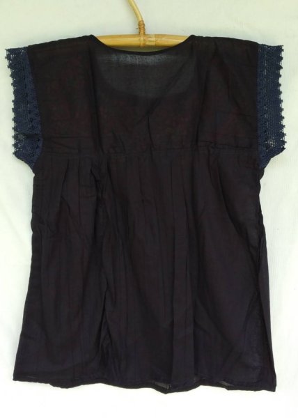 画像3: ☆メキシコ　サンアントニーノ刺繍　ブラウス☆ (3)