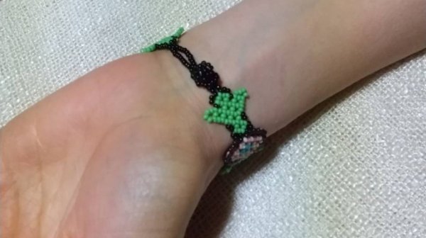 画像6: ☆メキシコ　ウイチョル族　ビーズ　ブレス☆ (6)