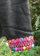 画像4: ＊メキシコ・チャムラ村刺繍　ウールジャケット　ブラック＊ (4)
