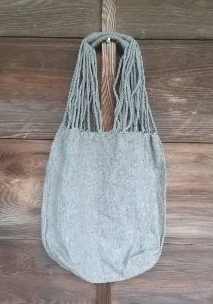 画像2: ＊メキシコ・チャムラ村刺繍　ウール バッグ＊ (2)